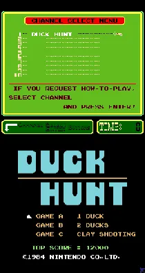 PlayChoice-10: Duck Hunt screen shot title